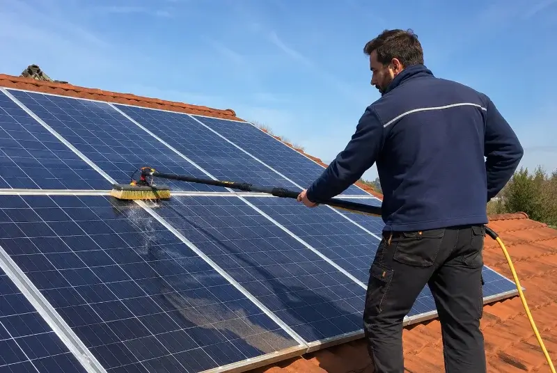 Nettoyage et entretien de panneaux solaires à Marignac-en-Diois